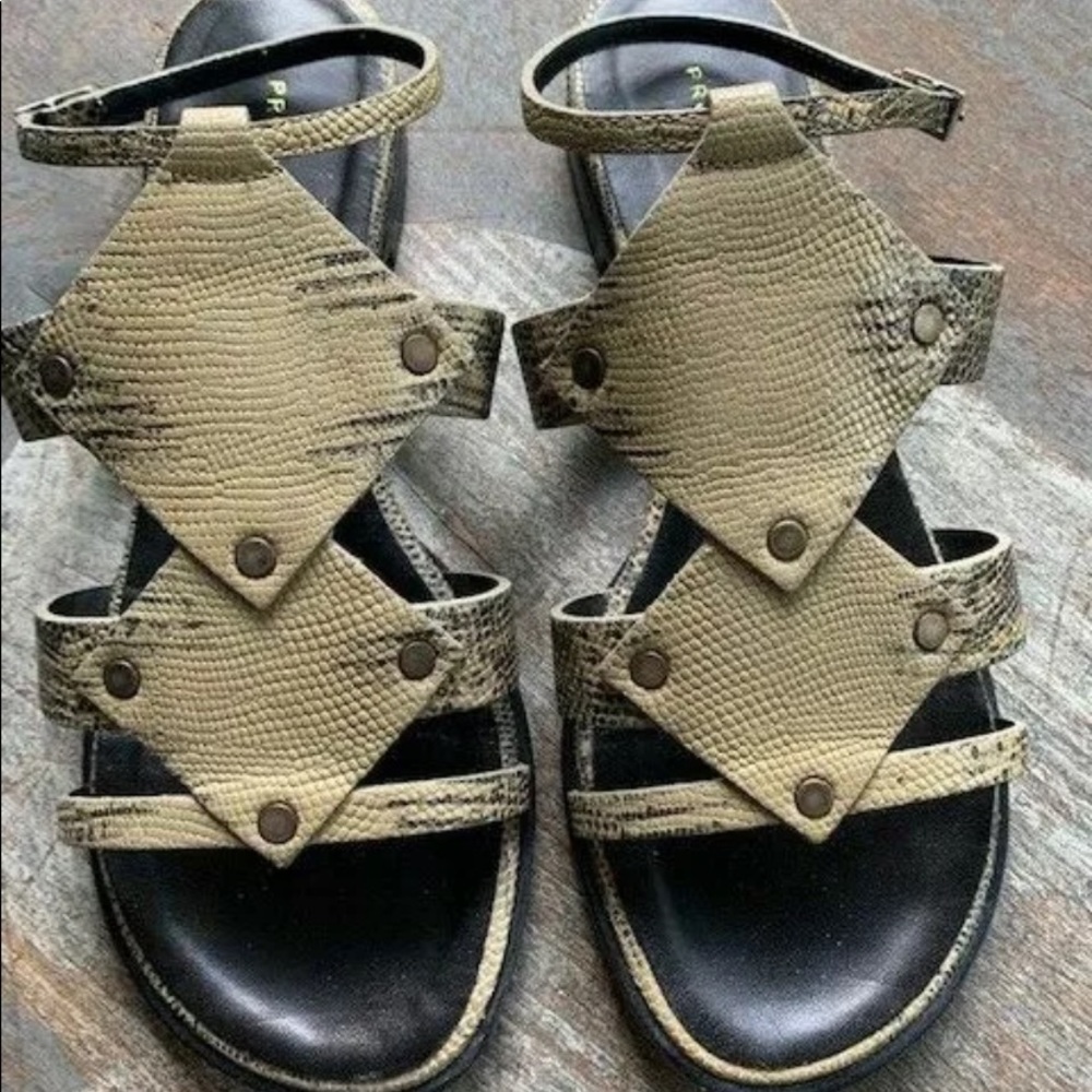 Gladiator ankle strap sandal